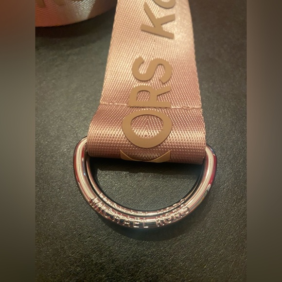 MICHAEL Michael Kors Double D Ring Monogram Belt Women's - Khaki 60” Long NWOT - Picture 2 of 4